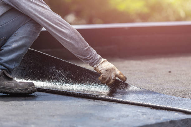 Professional Basement Waterproofing technician working in Atlantic Highlands, NJ
